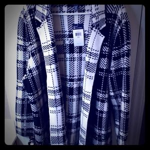 Chaps sweater coat NWT 2X